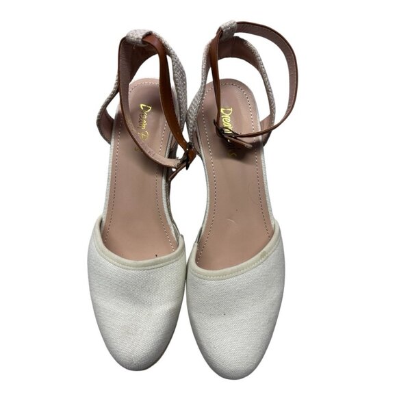 Dream Pairs Espadrille Ankle Strap Wedge Sandals SIZE 9 - Picture 5 of 8